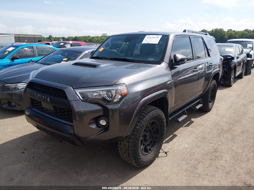 2021 Toyota 4runner VIN JTERU5JR7M5857121 IAAI salvage auction — HAIL, Salvage (Ohio), sold $20,500 on 2026-07-21 (photo 2)