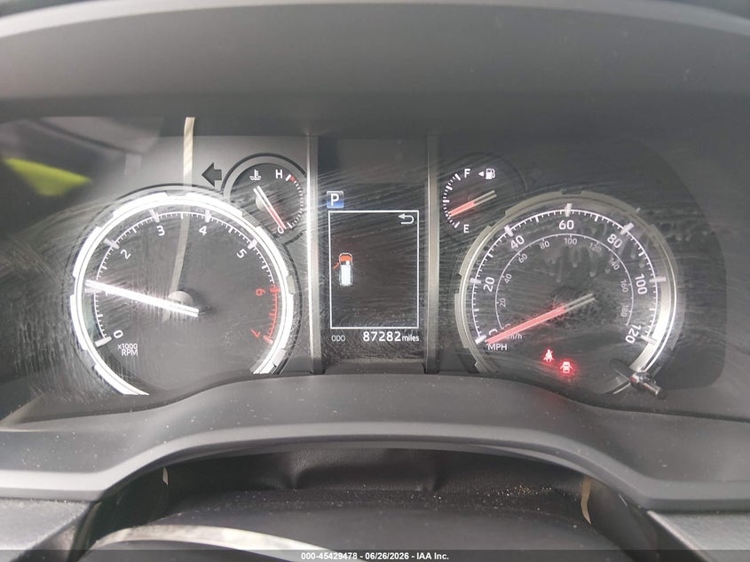 2021 Toyota 4runner VIN JTERU5JR7M5857121 IAAI salvage auction — HAIL, Salvage (Ohio), sold $20,500 on 2026-07-21 (photo 7)