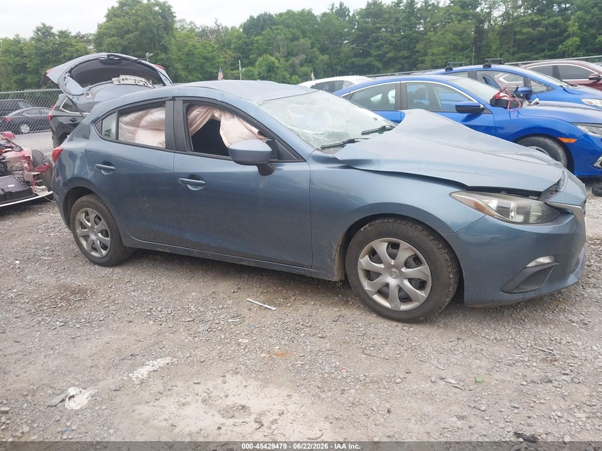 2016 Mazda 3 VIN JM1BM1J74G1325575 IAAI salvage auction — ROLLOVER, Mv-907A (New York), sold $375 on 2026-07-07 (photo 1)