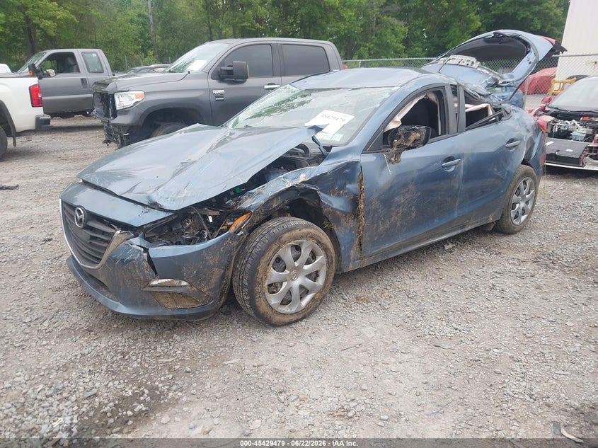 2016 Mazda 3 VIN JM1BM1J74G1325575 IAAI salvage auction — ROLLOVER, Mv-907A (New York), sold $375 on 2026-07-07 (photo 2)
