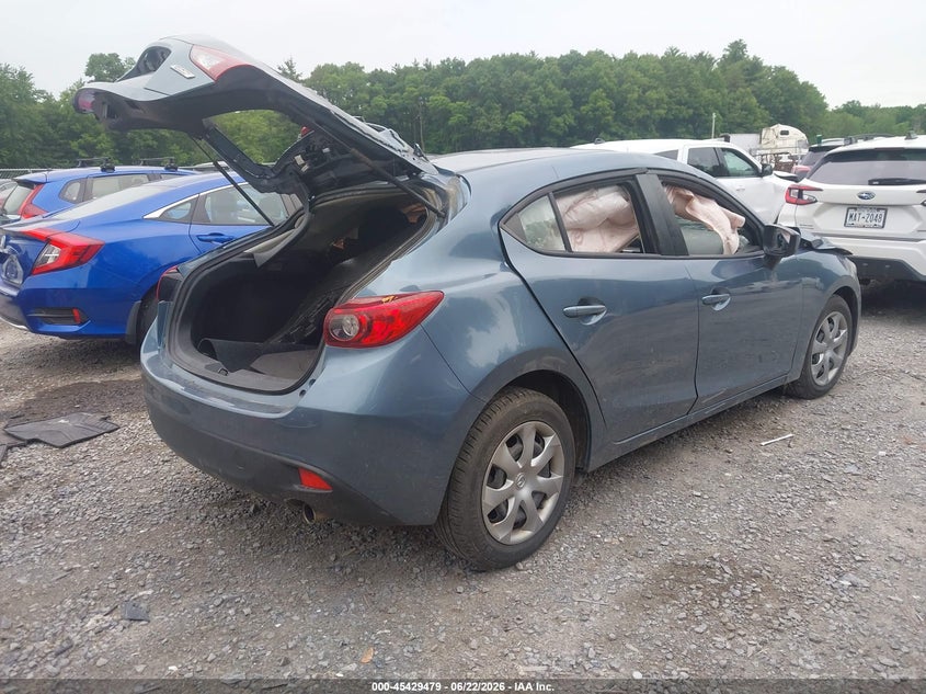 2016 Mazda 3 VIN JM1BM1J74G1325575 IAAI salvage auction — ROLLOVER, Mv-907A (New York), sold $375 on 2026-07-07 (photo 4)