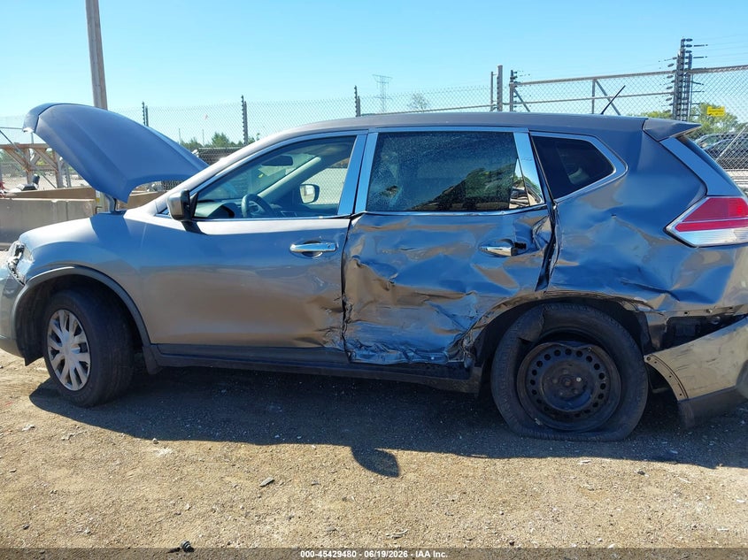 2016 Nissan Rogue VIN KNMAT2MV8GP655313 IAAI salvage auction — LEFT & RIGHT, Clear (Wisconsin), sold $275 on 2026-07-21 (photo 6)