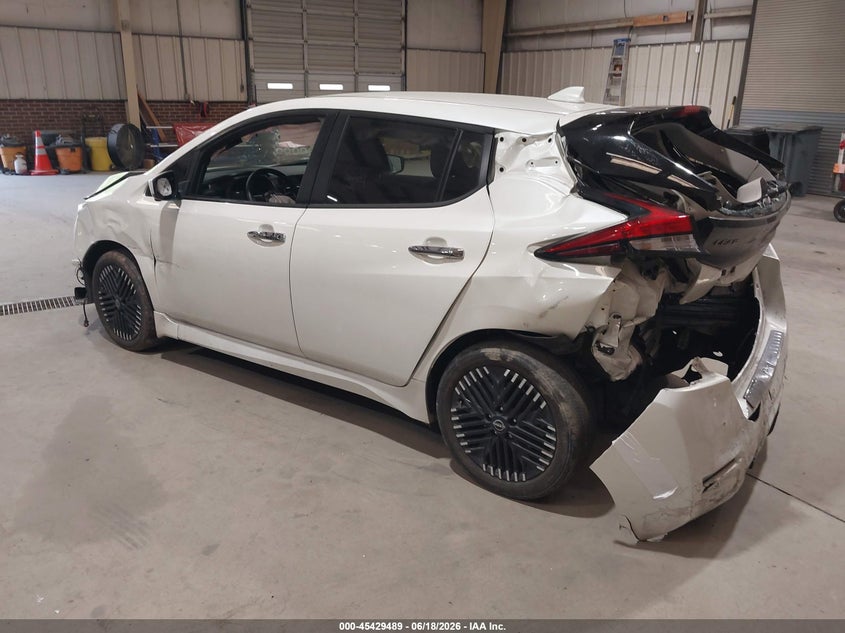2023 Nissan Leaf VIN 1N4CZ1CV1PC560592 IAAI salvage auction — FRONT END, Salvage Title, sold $25 on 2026-07-29 (photo 3)