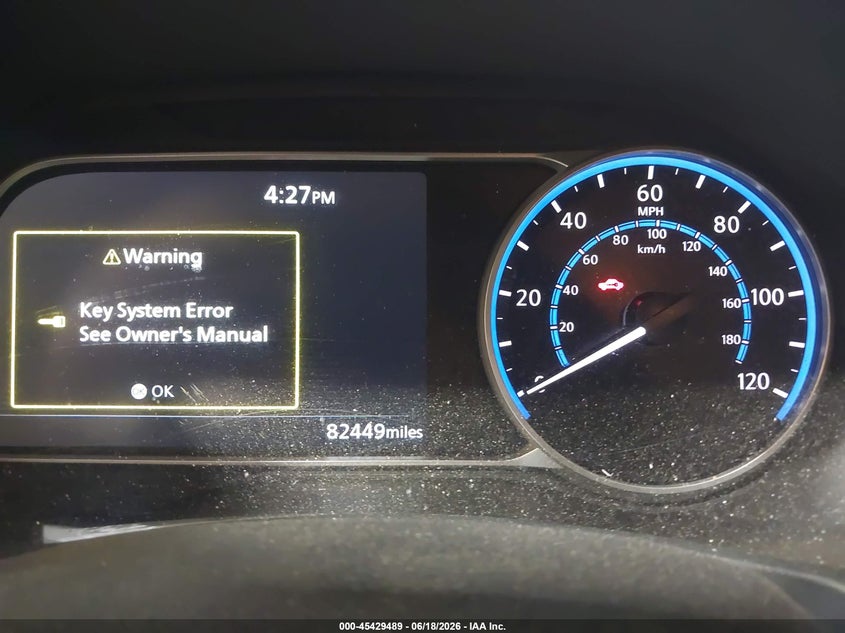 2023 Nissan Leaf VIN 1N4CZ1CV1PC560592 IAAI salvage auction — FRONT END, Salvage Title, sold $25 on 2026-07-29 (photo 7)