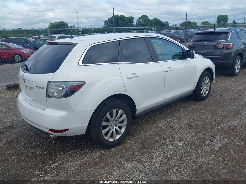2011 Mazda Cx-7 VIN JM3ER2B54B0391129 IAAI salvage auction — NORMAL WEAR, Clear (Illinois), sold $375 on 2026-07-15 (photo 4)