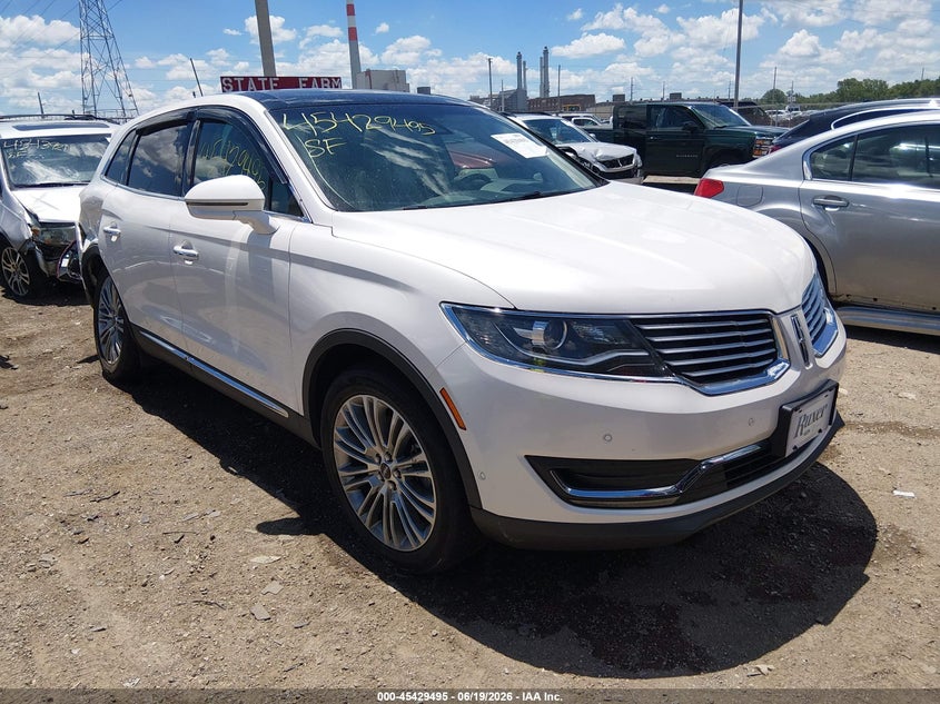 2018 Lincoln Mkx VIN 2LMPJ6LR9JBL38800 IAAI salvage auction — RIGHT REAR, Clear (Indiana), sold $3,050 on 2026-07-19 (photo 1)