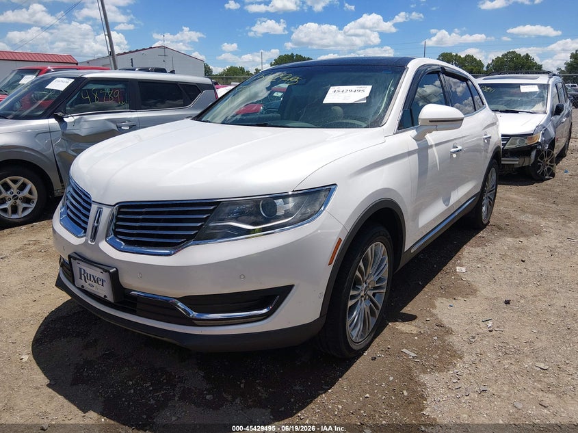 2018 Lincoln Mkx VIN 2LMPJ6LR9JBL38800 IAAI salvage auction — RIGHT REAR, Clear (Indiana), sold $3,050 on 2026-07-19 (photo 2)
