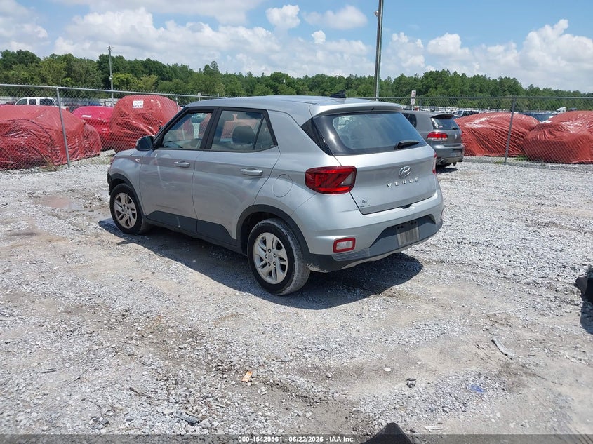 2022 Hyundai Venue VIN KMHRB8A3XNU153893 IAAI salvage auction — FRONT END, Certificate Of Destruction (Florida), sold $2,600 on 2026-07-16 (photo 3)