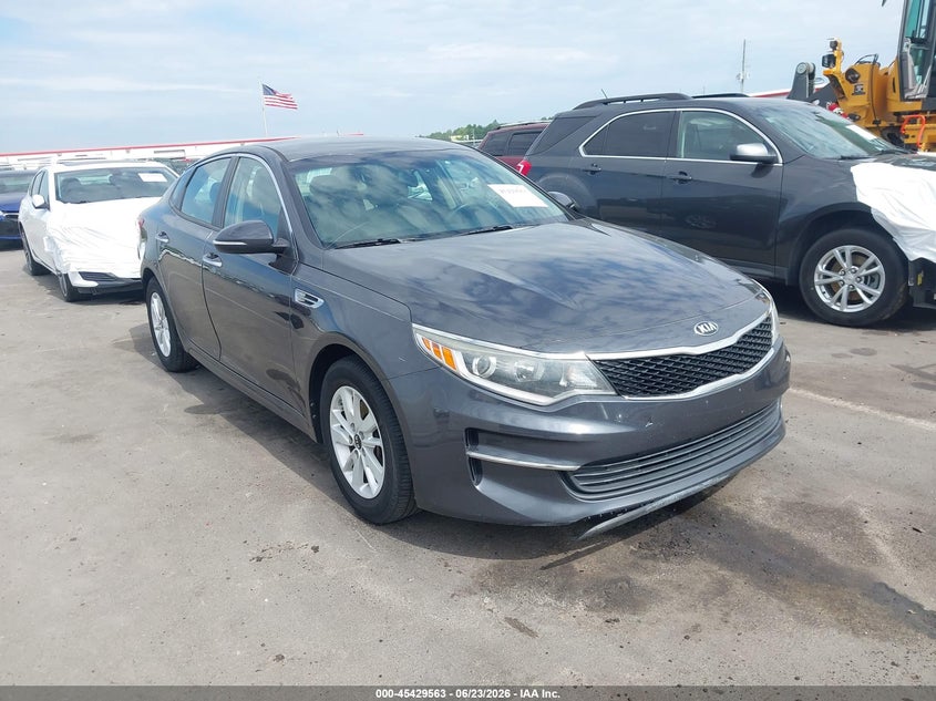 2017 Kia Optima VIN 5XXGT4L31HG169926 IAAI salvage auction — LEFT REAR, Salvage (South Carolina), sold $1,250 on 2026-07-22 (photo 1)