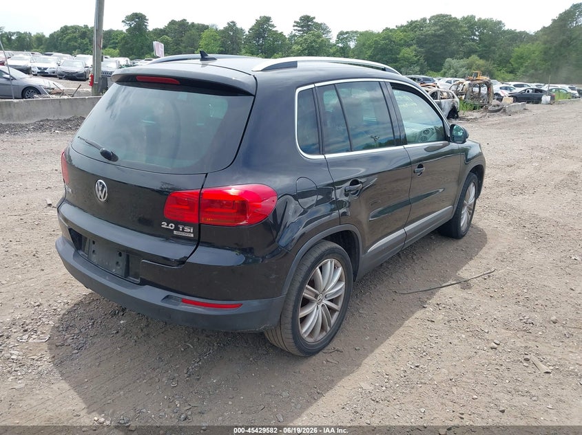 2012 Volkswagen Tiguan VIN WVGBV7AX5CW539595 IAAI salvage auction — NORMAL WEAR, Clear (New York), sold $450 on 2026-07-14 (photo 6)