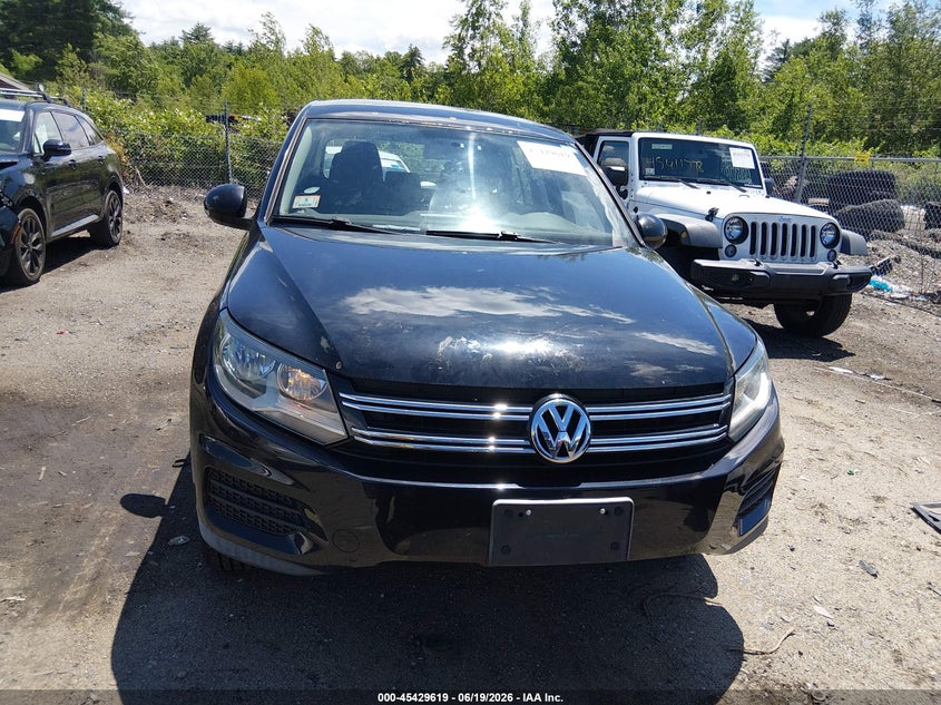 2012 Volkswagen Tiguan VIN WVGBV7AX0CW506598 IAAI salvage auction — NORMAL WEAR, Clear (Massachusetts), sold $725 on 2026-07-17 (photo 6)