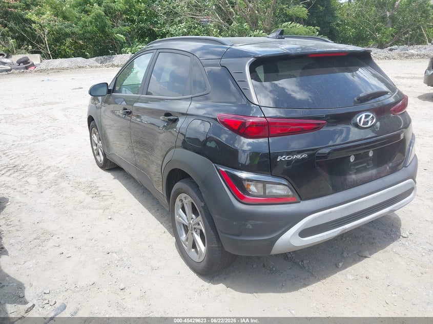 2022 Hyundai Kona VIN KM8K62AB5NU798865 IAAI salvage auction — FRONT END, Salvage (Georgia), sold $4,000 on 2026-07-28 (photo 3)