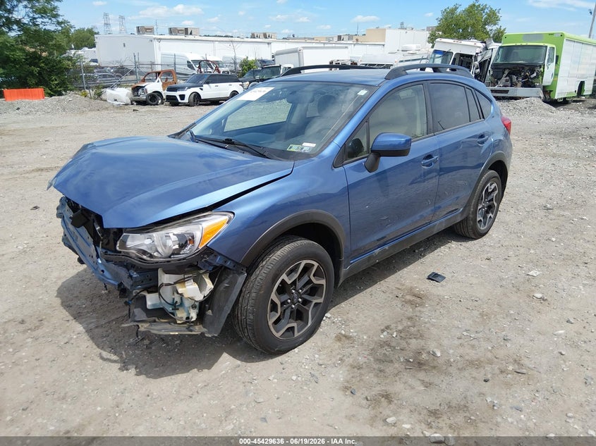 2016 Subaru Xv VIN JF2GPABC9G8297340 IAAI salvage auction — FRONT END, Salvage (Pennsylvania), sold $2,200 on 2026-07-17 (photo 2)