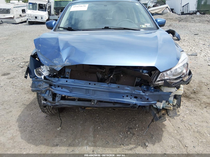 2016 Subaru Xv VIN JF2GPABC9G8297340 IAAI salvage auction — FRONT END, Salvage (Pennsylvania), sold $2,200 on 2026-07-17 (photo 6)