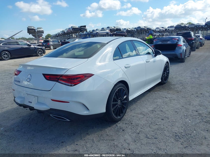 2020 Mercedes-benz Cla-klasse VIN WDD5J4GBXLN023476 IAAI salvage auction — FRONT END, Salvage Title, sold $12,200 on 2026-08-06 (photo 4)