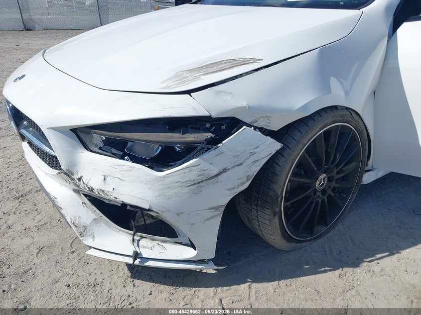 2020 Mercedes-benz Cla-klasse VIN WDD5J4GBXLN023476 IAAI salvage auction — FRONT END, Salvage Title, sold $12,200 on 2026-08-06 (photo 6)