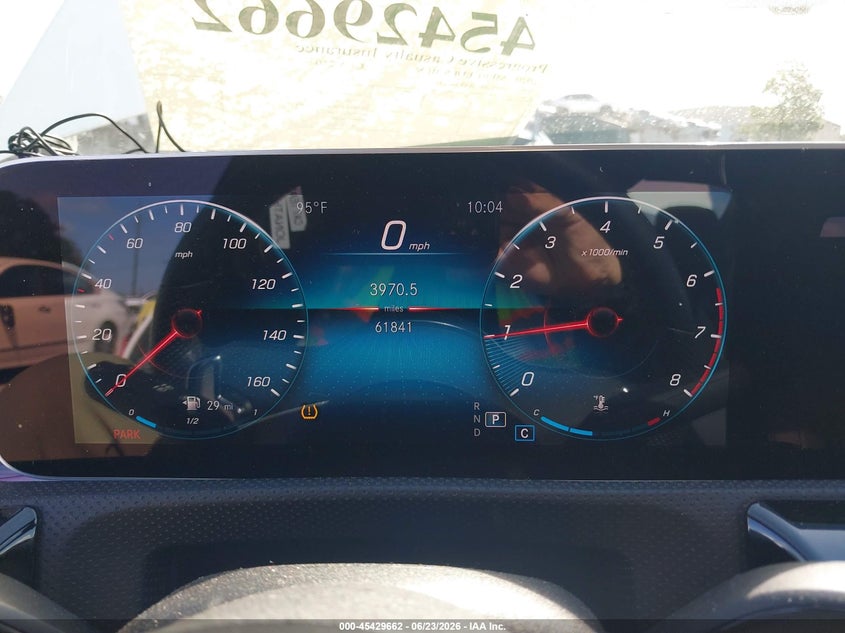 2020 Mercedes-benz Cla-klasse VIN WDD5J4GBXLN023476 IAAI salvage auction — FRONT END, Salvage Title, sold $12,200 on 2026-08-06 (photo 7)