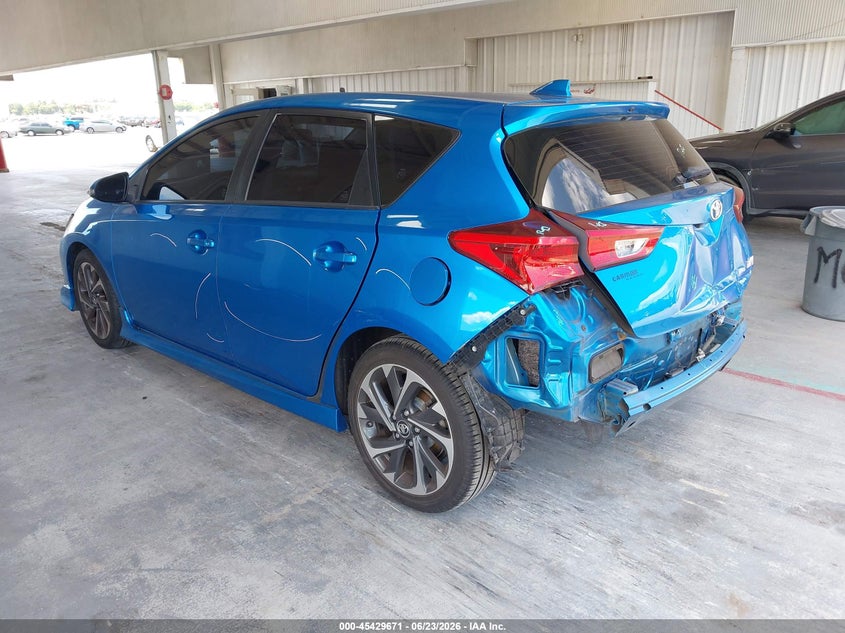 2017 Toyota Corolla VIN JTNKARJE1HJ530158 IAAI salvage auction — FRONT & REAR, Salvage Title, sold $3,325 on 2026-07-29 (photo 3)