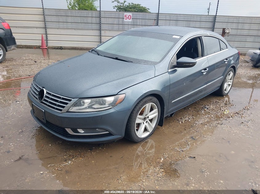 2015 Volkswagen Passat cc VIN WVWBP7AN0FE813292 IAAI salvage auction — FRONT END, Clear (Florida), sold $300 on 2026-07-07 (photo 2)