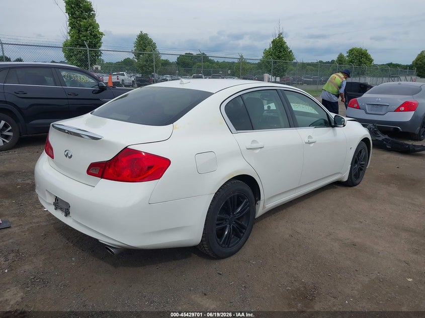 2015 Infiniti Q40 VIN JN1CV6AR6FM521873 IAAI salvage auction — FRONT END, Salvage Title, sold $1,100 on 2026-07-28 (photo 4)