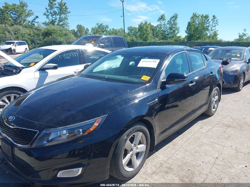 2015 Kia Optima VIN 5XXGM4A77FG416477 IAAI salvage auction — FRONT END, Salvage (Ohio), sold $650 on 2026-07-28 (photo 2)