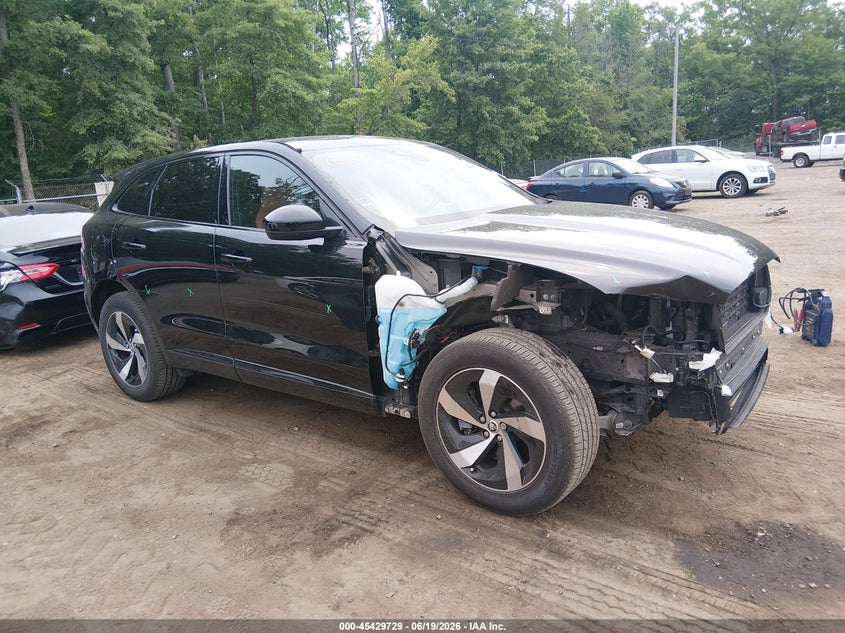 2024 Jaguar F-pace VIN SADCT2EX3RA720720 IAAI salvage auction — FRONT END, Salvage - Greater Than 75% (Maryland), sold $14,600 on 2026-07-08 (photo 1)