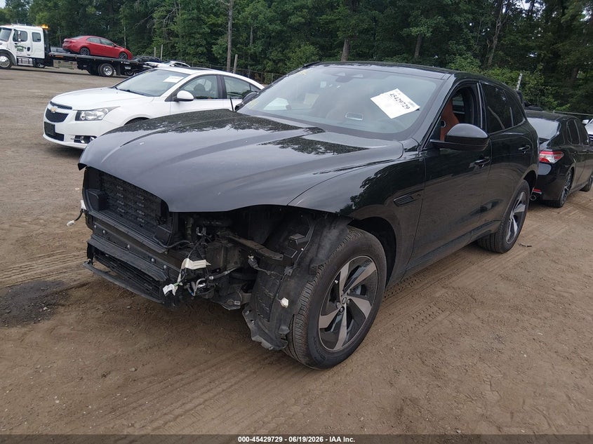 2024 Jaguar F-pace VIN SADCT2EX3RA720720 IAAI salvage auction — FRONT END, Salvage - Greater Than 75% (Maryland), sold $14,600 on 2026-07-08 (photo 2)