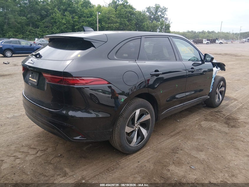 2024 Jaguar F-pace VIN SADCT2EX3RA720720 IAAI salvage auction — FRONT END, Salvage - Greater Than 75% (Maryland), sold $14,600 on 2026-07-08 (photo 4)
