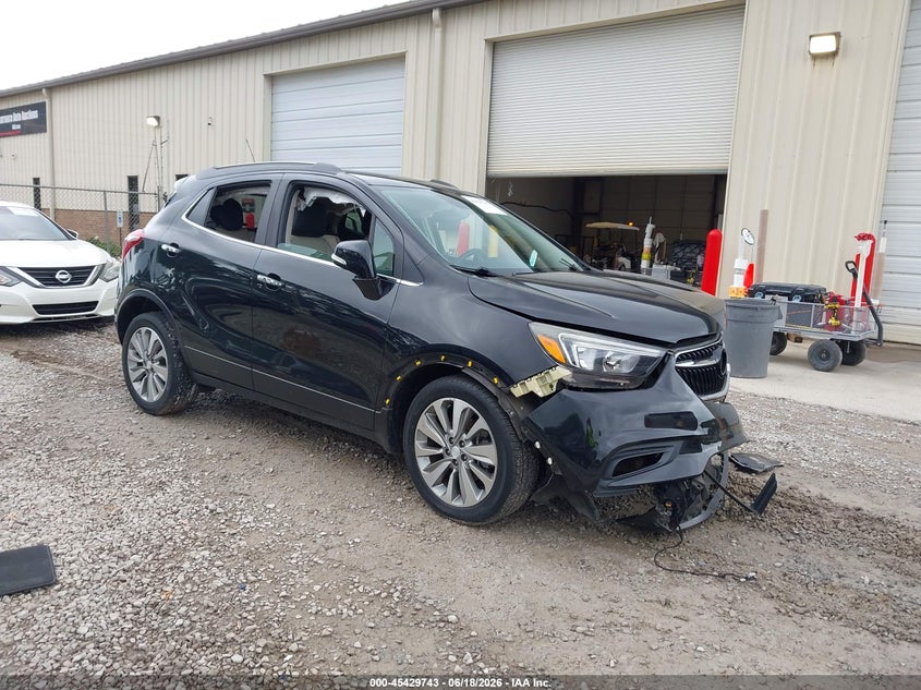 2017 Buick Encore VIN KL4CJBSB5HB017472 IAAI salvage auction — FRONT END, Salvage (Alabama), sold $325 on 2026-07-29 (photo 1)