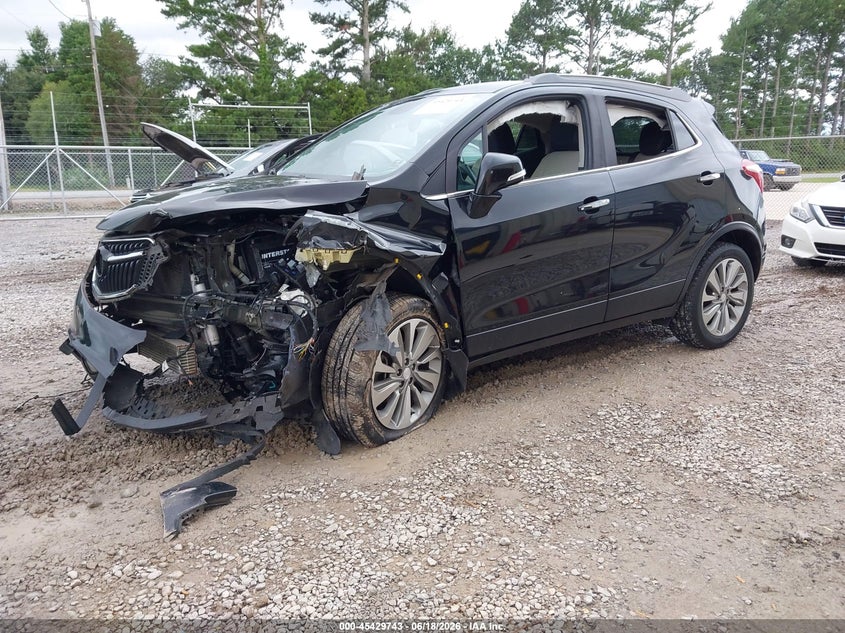 2017 Buick Encore VIN KL4CJBSB5HB017472 IAAI salvage auction — FRONT END, Salvage (Alabama), sold $325 on 2026-07-29 (photo 2)