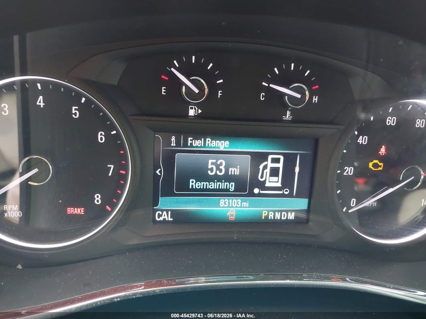 2017 Buick Encore VIN KL4CJBSB5HB017472 IAAI salvage auction — FRONT END, Salvage (Alabama), sold $325 on 2026-07-29 (photo 7)