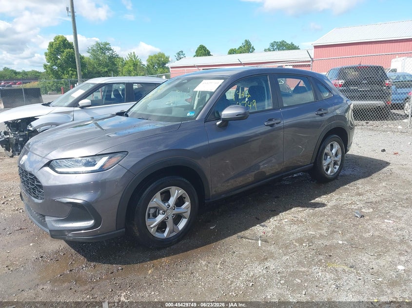 2025 Honda Hr-v VIN 3CZRZ2H36SM779356 IAAI salvage auction — RIGHT SIDE, Salvage Title, sold $7,600 on 2026-07-28 (photo 2)