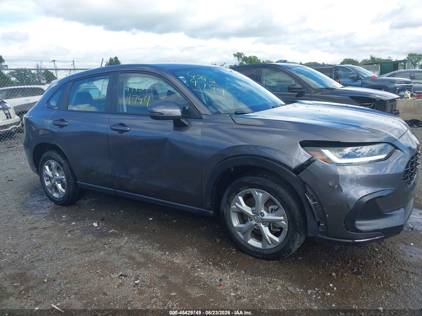 2025 Honda Hr-v VIN 3CZRZ2H36SM779356 IAAI salvage auction — RIGHT SIDE, Salvage Title, sold $7,600 on 2026-07-28 (photo 6)