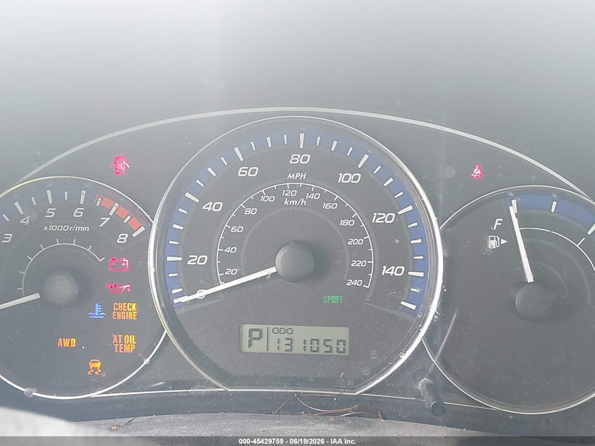 2011 Subaru Forester VIN JF2SHABC0BH766315 IAAI salvage auction — NORMAL WEAR, Clear (Delaware), sold $400 on 2026-07-27 (photo 7)