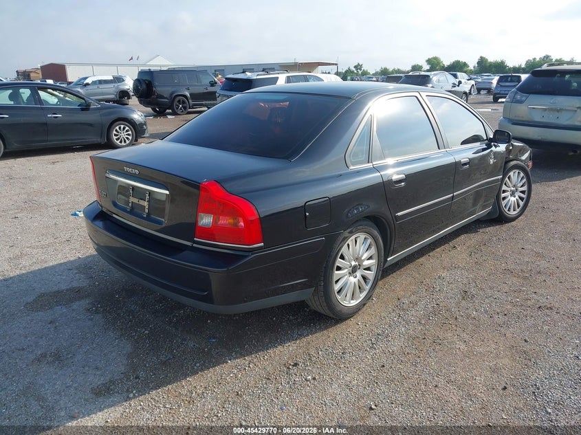 2004 Volvo S80 VIN YV1TS92D641357141 IAAI salvage auction — RIGHT FRONT, Salvage (Texas), sold $300 on 2026-07-22 (photo 4)