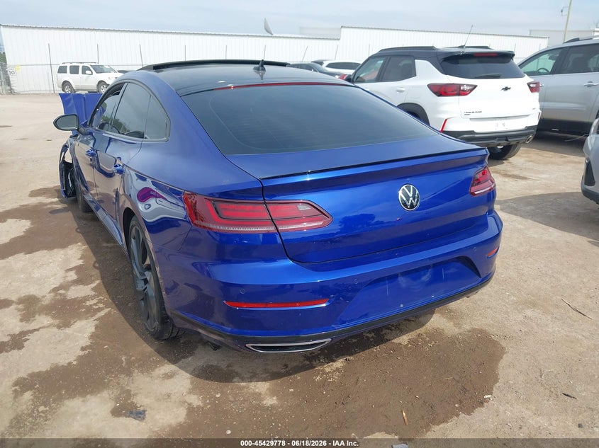 2022 Volkswagen Arteon VIN WVWAR7AN6NE009907 IAAI salvage auction — FRONT END, Salvage Title, sold $5,500 on 2026-08-14 (photo 3)