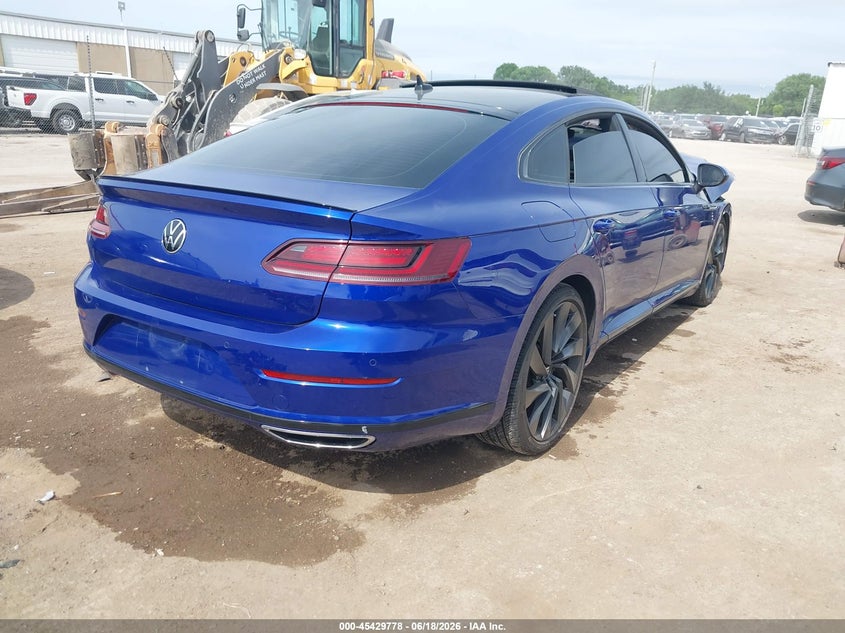 2022 Volkswagen Arteon VIN WVWAR7AN6NE009907 IAAI salvage auction — FRONT END, Salvage Title, sold $5,500 on 2026-08-14 (photo 4)