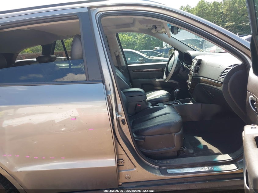 2012 Hyundai Santa fe VIN 5XYZK4AG3CG155175 IAAI salvage auction — RIGHT FRONT, Salvage (Alabama), sold $950 on 2026-07-08 (photo 5)