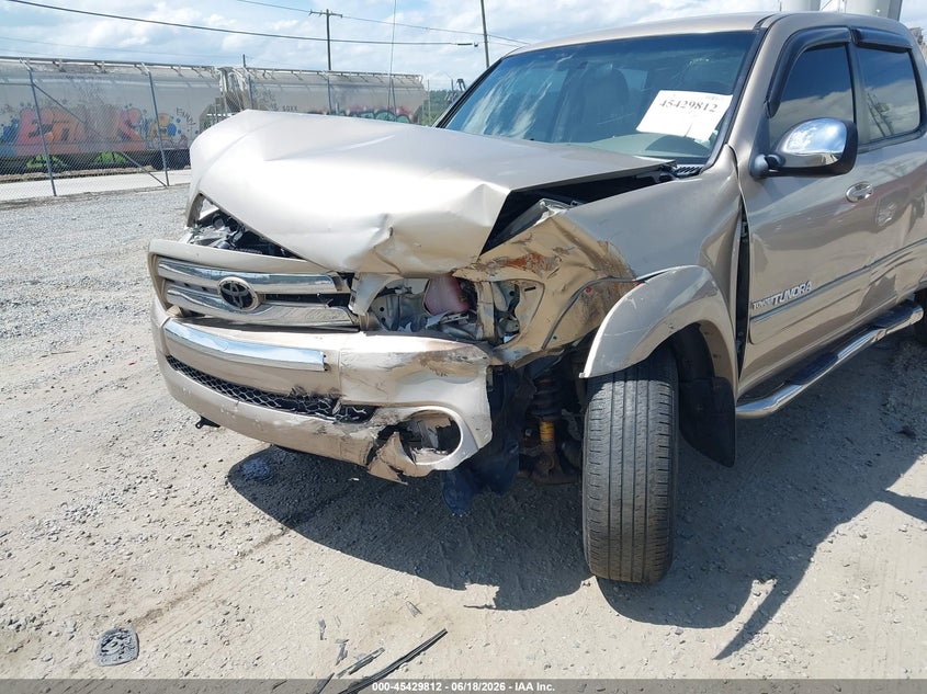 2006 Toyota Tundra VIN 5TBDT44156S520681 IAAI salvage auction — LEFT FRONT, Salvage (North Carolina), sold $1,600 on 2026-07-10 (photo 6)