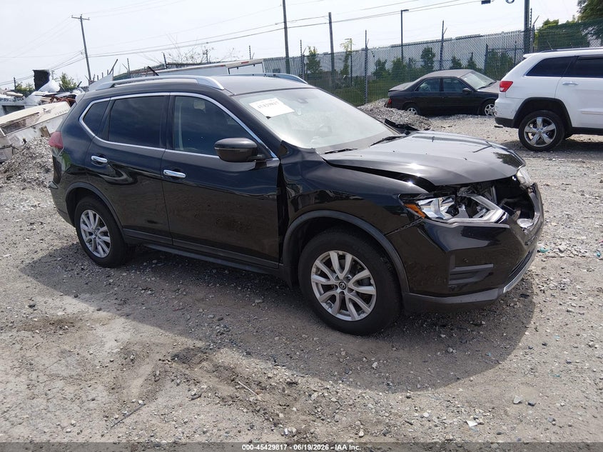 2019 Nissan Rogue VIN KNMAT2MV5KP524297 IAAI salvage auction — FRONT END, Salvage Title, sold $2,400 on 2026-08-01 (photo 1)