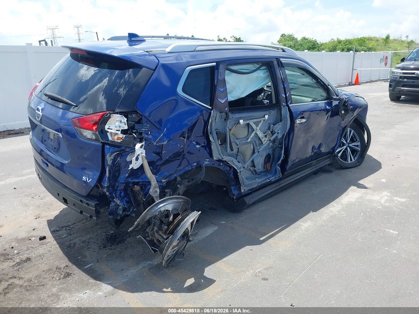 2020 Nissan Rogue VIN JN8AT2MT7LW032199 IAAI salvage auction — RIGHT SIDE, Certificate Of Destruction (Florida), sold $25 on 2026-07-29 (photo 4)
