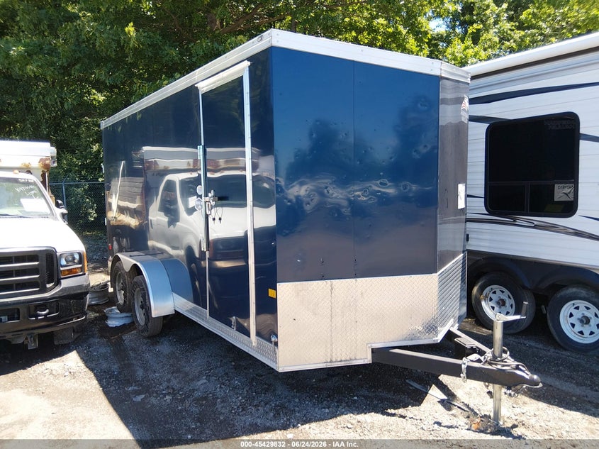 2024 American cargo grp inc Unknown VIN 7V0A1162XRA418903 IAAI salvage auction — HAIL, Bill Of Sale (Ohio), sold $1,750 on 2026-07-21 (photo 1)