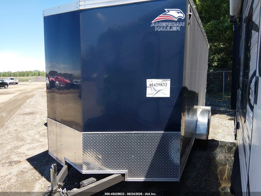 2024 American cargo grp inc Unknown VIN 7V0A1162XRA418903 IAAI salvage auction — HAIL, Bill Of Sale (Ohio), sold $1,750 on 2026-07-21 (photo 2)
