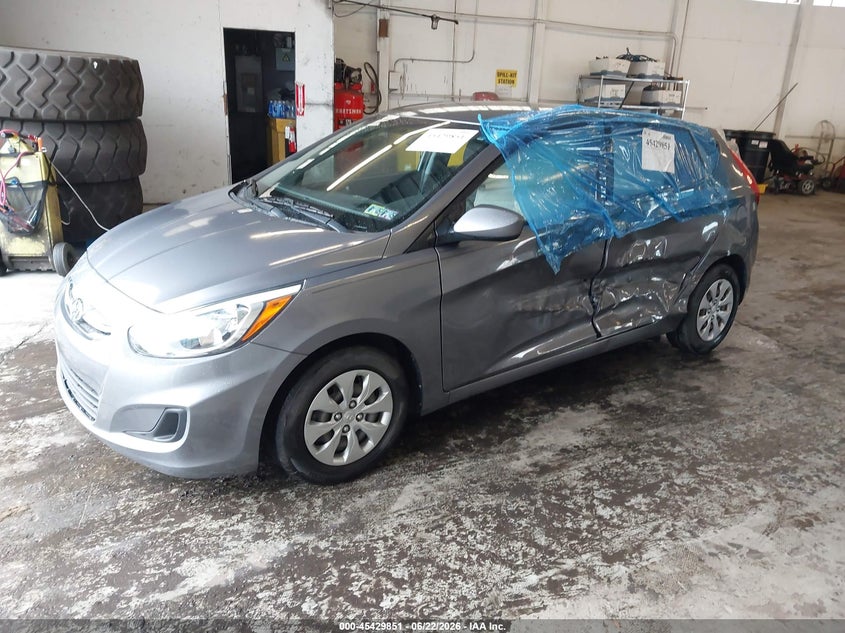 2015 Hyundai Accent VIN KMHCT5AE5FU225295 IAAI salvage auction — LEFT SIDE, Salvage (Pennsylvania), sold $600 on 2026-07-14 (photo 2)