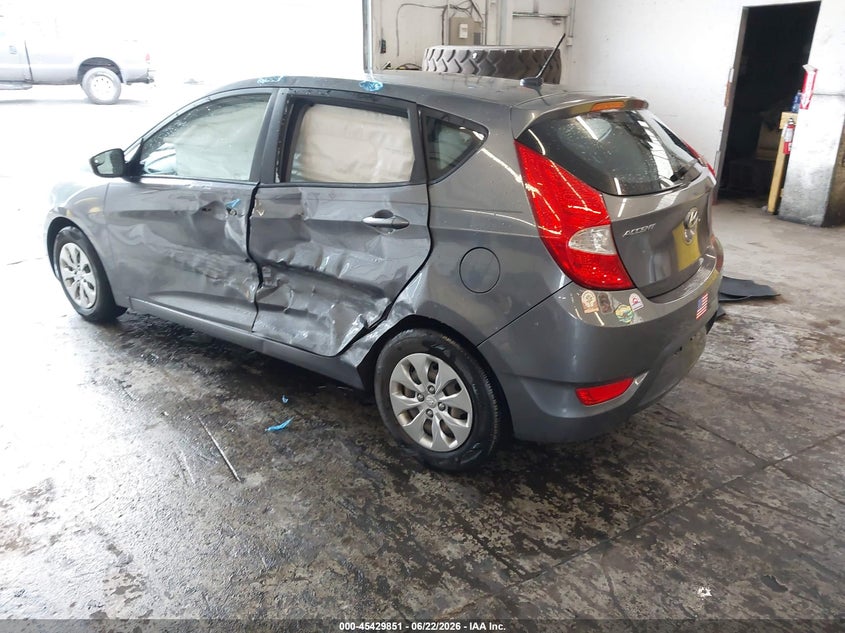 2015 Hyundai Accent VIN KMHCT5AE5FU225295 IAAI salvage auction — LEFT SIDE, Salvage (Pennsylvania), sold $600 on 2026-07-14 (photo 3)