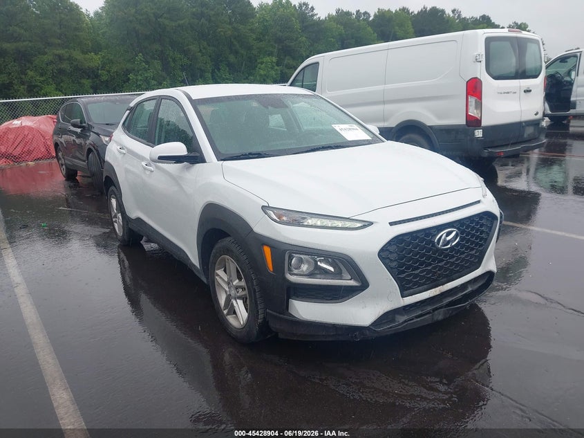 2019 Hyundai Kona VIN KM8K12AA9KU306016 IAAI salvage auction — FRONT END, Salvage (North Carolina), sold $5,500 on 2026-07-08 (photo 1)