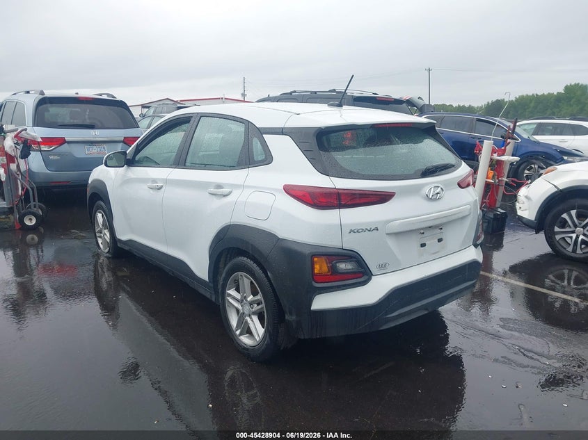 2019 Hyundai Kona VIN KM8K12AA9KU306016 IAAI salvage auction — FRONT END, Salvage (North Carolina), sold $5,500 on 2026-07-08 (photo 3)
