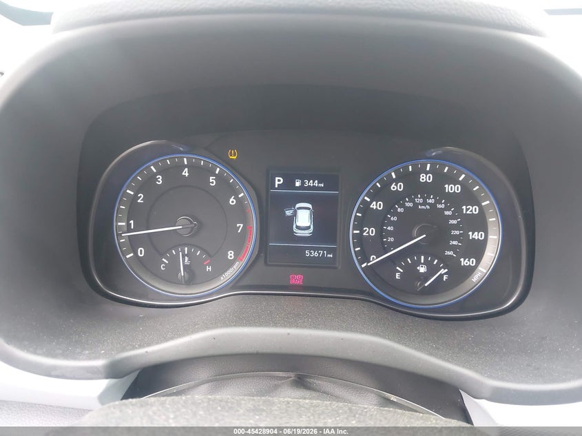2019 Hyundai Kona VIN KM8K12AA9KU306016 IAAI salvage auction — FRONT END, Salvage (North Carolina), sold $5,500 on 2026-07-08 (photo 7)