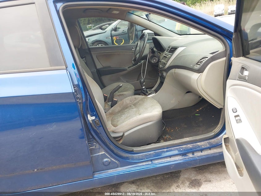 2016 Hyundai Accent VIN KMHCT4AE9GU044759 IAAI salvage auction — FRONT END, Salvage - Greater Than 75% (Maryland), sold $850 on 2026-07-09 (photo 5)