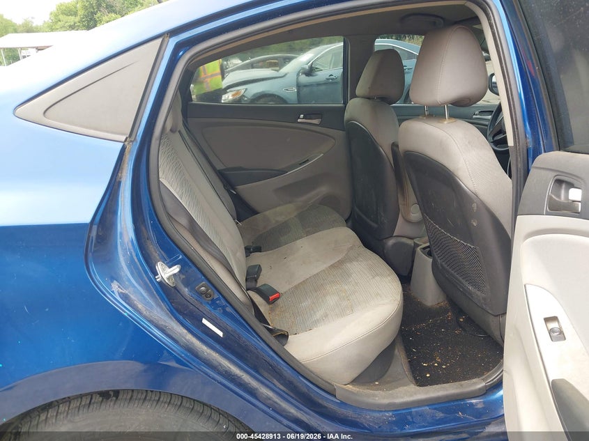 2016 Hyundai Accent VIN KMHCT4AE9GU044759 IAAI salvage auction — FRONT END, Salvage - Greater Than 75% (Maryland), sold $850 on 2026-07-09 (photo 8)